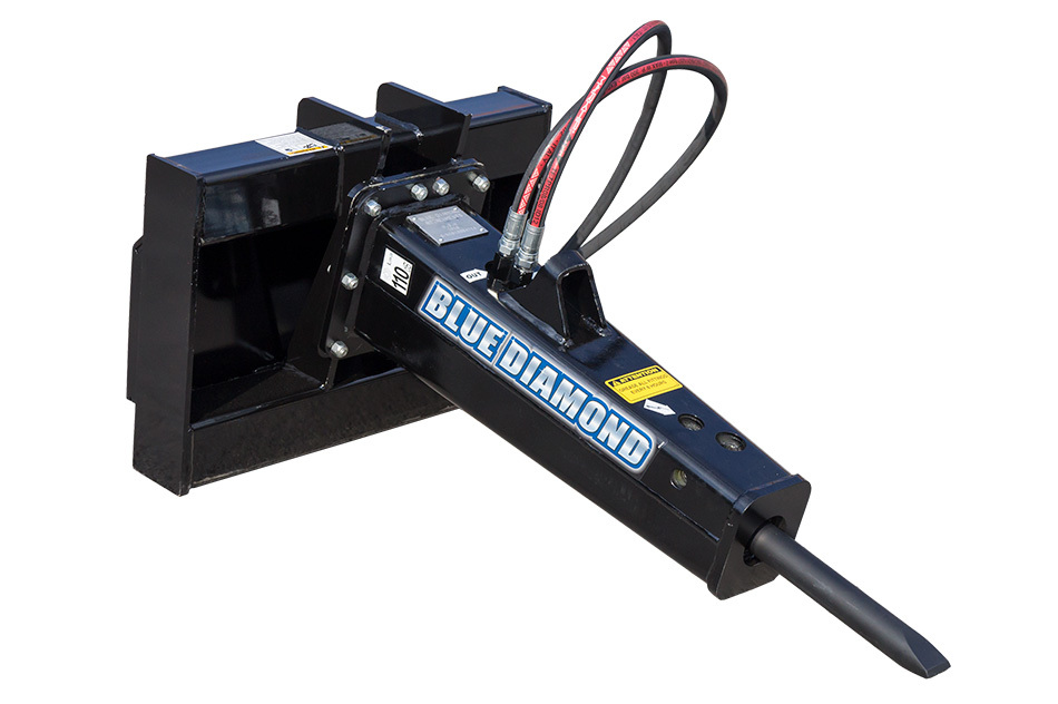 Blue Diamond Mini Skid Steer Jackhammer Attachment – product view